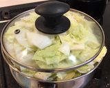 喉ごしツクネと白菜のくたくた煮作り方6写真