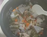 煮物でリメイクおこわ作り方5写真