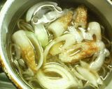 ✿速攻ランチに❀新玉ネギとちくわの✿蕎麦作り方1写真