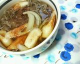 ✿速攻ランチに❀新玉ネギとちくわの✿蕎麦作り方2写真