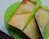 トースト☆食べやすい切り方作り方2写真