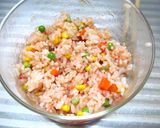 ◤❖簡単1人オムライス♪焼くのは卵だけ◢作り方2写真