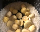 レンジ活用、時短の栗おこわ作り方6写真