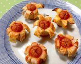 餃子の皮でお花ウインナー＊お弁当にも作り方7写真