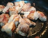 焼き豚リブロースのトマト醤油ソースがけ作り方3写真