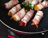 カラフル♡ほめられ酢でパプリカ肉巻き作り方3写真