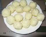 ポテサラdeカラフルリース♪作り方5写真