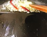 さんま缶でトマトバジルパスタ作り方2写真
