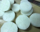 電子レンジで牛肉と大根のべっこう煮作り方1写真