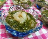 簡単★１分【めかぶと甘エビのわさび醤油】作り方4写真