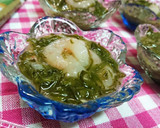 簡単★１分【めかぶと甘エビのわさび醤油】作り方4写真