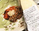 発酵ざんまい☆塩麹キムチ納豆チーズご飯！作り方1写真