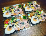 日の丸おにぎりといなり寿司の運動会弁当♡作り方3写真