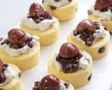 渋皮煮on栗ぜんざいのロールケーキ作り方49写真