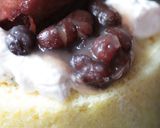 渋皮煮on栗ぜんざいのロールケーキ作り方54写真