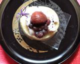 渋皮煮on栗ぜんざいのロールケーキ作り方55写真