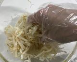 もやし×納豆×チーズのオープンオムレツ作り方1写真
