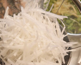 焼き秋刀魚と大根の中華風サラダ作り方2写真