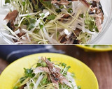 焼き秋刀魚と大根の中華風サラダ作り方3写真