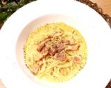 カルボナーラうどん作り方6写真