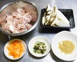 秋の四天王、松茸！風味のきのこごはん☆作り方2写真