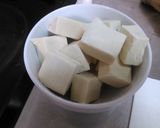 高野豆腐とオクラの卵とじ作り方1写真