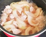 ✤豚肉とたっぷり玉ねぎのしょうが風味煮✤作り方4写真