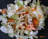 カット野菜で卵とじ肉野菜炒め作り方4写真