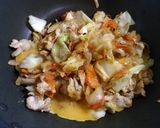 カット野菜で卵とじ肉野菜炒め作り方6写真