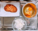 一人暮らしの簡単かつ丼作り方1写真