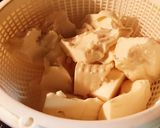 キクラゲと豆腐の和えもの作り方1写真
