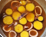 ほっこり美味しい♪さつま芋とイカの炒め煮作り方6写真