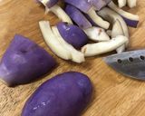 あけびとゴーヤ炒め作り方2写真