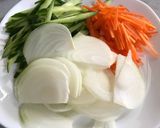 細切り野菜のピクルス作り方1写真