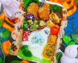 『オバケのQoo』ハロウィン弁当★作り方9写真