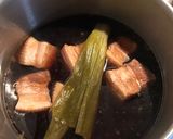 ☆圧力鍋でホロホロ豚の角煮☆作り方4写真