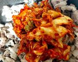 ウマ辛~~!!*ニラ豚キムチ*作り方3写真