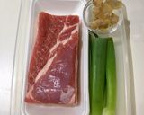 圧力鍋で☆豚の角煮（豚バラ大根味付き卵）作り方1写真