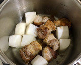 圧力鍋で☆豚の角煮（豚バラ大根味付き卵）作り方6写真
