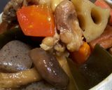 我が家流の筑前煮♪作り方24写真