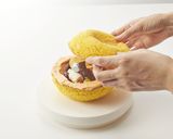 ハロウィンスイーツ☆かくれんぼケーキ作り方6写真
