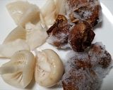 ヌメリツバタケとナメコのぬるぬる味噌汁作り方3写真