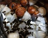 ヌメリツバタケとナメコのぬるぬる味噌汁作り方4写真