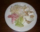 超簡単！えりんぎとお餅のもっちりグラタン作り方1写真