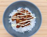 焼き鳥缶でつくる焼き鳥丼作り方2写真