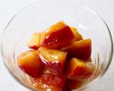 バニラアイスと♪【りんごの赤ワイン煮】作り方5写真