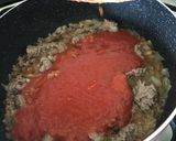 カットトマト缶から作るミートソース　作り方5写真