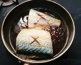 サバの梅煮付け作り方3写真
