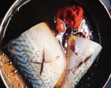 サバの梅煮付け作り方4写真