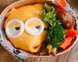 キャラ弁♡ミニオンオムライス♡作り方17写真